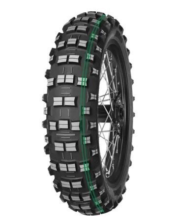 MITAS OPONA 140/80-18 TERRA FORCE-EF SUPER SOFT 70M TT (PODWÓJNY ZIELONY PASEK) TYŁ DOT 49-50/2023 (zamiennik:70000198) (460072)