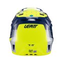 LEATT NOWOŚĆ KASK MOTO 7.5 V24 (+GOGLE VELOCITY 4.5 GRATIS) HELMET KIT BLUE KOLOR GRANATOWY/ŻÓŁTY FLUO/BIAŁY ROZMIAR S (55-56 cm