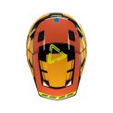 LEATT NOWOŚĆ KASK MOTO 7.5 V24 (+GOGLE VELOCITY 4.5 GRATIS) HELMET KIT CITRUS KOLOR CZARNY/POMARAŃCZOWY/ŻÓŁTY FLUO ROZMIAR XXL (