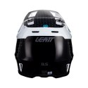 LEATT NOWOŚĆ KASK MOTO 8.5 V24 (+GOGLE VELOCITY 5.5 GRATIS) HELMET KIT BLACK/WHITE KOLOR CZARNY/BIAŁY ROZMIAR L (59-60 cm)