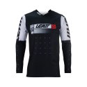 LEATT NOWOŚĆ KOSZULKA MOTO 4.5 LITE JERSEY BLACK KOLOR CZARNY/BIAŁY ROZMIAR M