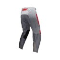 LEATT NOWOŚĆ SPODNIE MOTO 4.5 PANTS FORGE KOLOR CZARNY/SZARY/CZERWONY ROZMIAR XXL