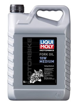 LIQUI MOLY OLEJ DO TELESKOPÓW/ AMORTYZATORÓW/ZAWIESZENIA MOTORBIKE FORK OIL 10W MEDIUM 5L (4)