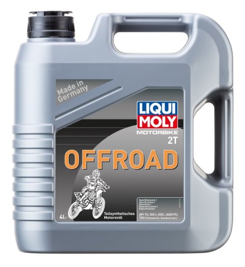 LIQUI MOLY OLEJ SILNIKOWY MOTORBIKE 2T PÓŁSYNTETYCZNY OFFROAD 4L (4)