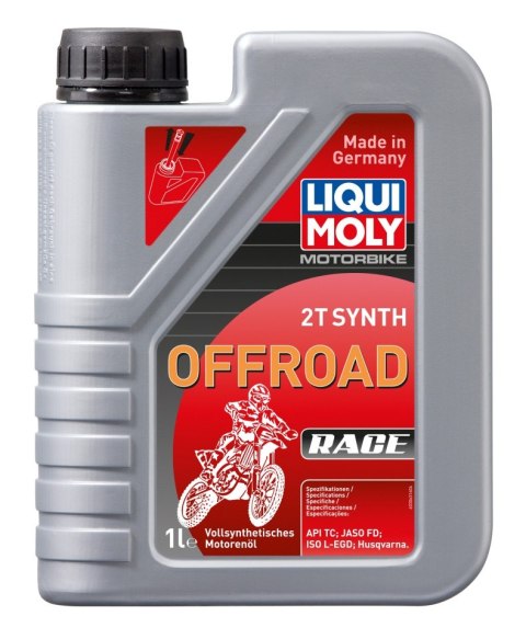 LIQUI MOLY OLEJ SILNIKOWY MOTORBIKE 2T SYNTH OFFROAD RACE 1L (6)