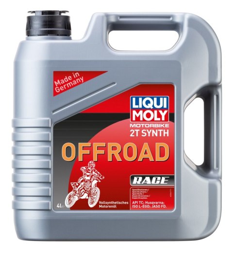 LIQUI MOLY OLEJ SILNIKOWY MOTORBIKE 2T SYNTH OFFROAD RACE 4L (4)