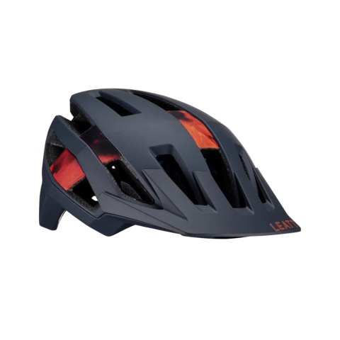 LEATT NOWOŚĆ KASK ROWEROWY MTB TRAIL 3.0 V23 HELMET SHADOW KOLOR SZARY/POMARAŃCZOWY ROZMIAR L (59-63 cm)