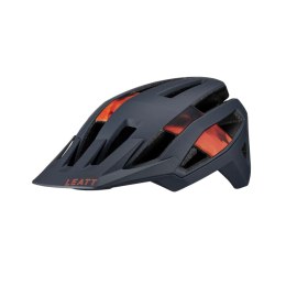 LEATT NOWOŚĆ KASK ROWEROWY MTB TRAIL 3.0 V23 HELMET SHADOW KOLOR SZARY/POMARAŃCZOWY ROZMIAR L (59-63 cm)