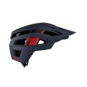 LEATT NOWOŚĆ KASK ROWEROWY MTB TRAIL 3.0 V23 HELMET SHADOW KOLOR SZARY/POMARAŃCZOWY ROZMIAR L (59-63 cm)