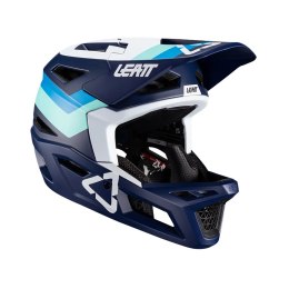 LEATT KASK ROWEROWY MTB GRAVITY 4.0 V24 HELMET BLUE KOLOR NIEBIESKI ROZMIAR XL (61-62 cm)