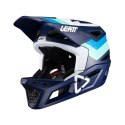 LEATT KASK ROWEROWY MTB GRAVITY 4.0 V24 HELMET BLUE KOLOR NIEBIESKI ROZMIAR XL (61-62 cm)