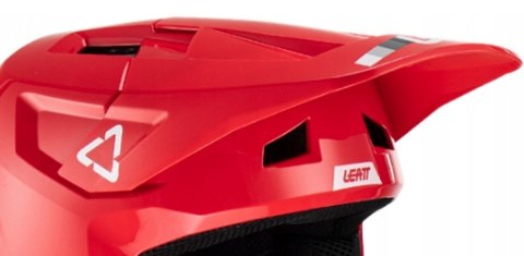 LEATT NOWOŚĆ DASZEK DO MTB Gravity 1.0 V24 RED KOLOR CZERWONY ROZMIAR M-XXL (CZĘŚCI ZAMIENNE)