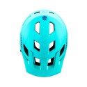 LEATT NOWOŚĆ KASK ROWEROWY MTB ALLMTN 1.0 JUNIOR (DZIECIĘCY/WYPINANA SZCZĘKA) V24 AQUA KOLOR GRANATOWY/NIEBIESKI ROZMIAR XS (50-