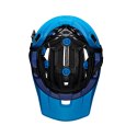 LEATT NOWOŚĆ KASK ROWEROWY MTB ENDURO 2.0 (WYPINANA SZCZĘKA) V24 CYAN KOLOR GRANATOWY/NIEBIESKI ROZMIAR S (51-55 cm)