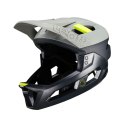 LEATT NOWOŚĆ KASK ROWEROWY MTB ENDURO 3.0 (WYPINANA SZCZĘKA/KASK 3W1) V24 GRANITE KOLOR CZARNY/SZARY ROZMIAR S (51-55 cm)