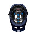 LEATT NOWOŚĆ KASK ROWEROWY MTB ENDURO 4.0 (WYPINANA SZCZĘKA) V24 HELMET BLUE KOLOR GRANATOWY ROZMIAR L (59-63 cm)