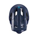 LEATT NOWOŚĆ KASK ROWEROWY MTB ENDURO 4.0 (WYPINANA SZCZĘKA) V24 HELMET BLUE KOLOR GRANATOWY ROZMIAR L (59-63 cm)