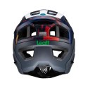 LEATT NOWOŚĆ KASK ROWEROWY MTB ENDURO 4.0 (WYPINANA SZCZĘKA) V24 HELMET JUNGLE KOLOR GRANATOWY/BIAŁY ROZMIAR L (59-63 cm)