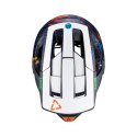 LEATT NOWOŚĆ KASK ROWEROWY MTB ENDURO 4.0 (WYPINANA SZCZĘKA) V24 HELMET JUNGLE KOLOR GRANATOWY/BIAŁY ROZMIAR L (59-63 cm)