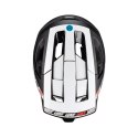 LEATT NOWOŚĆ KASK ROWEROWY MTB ENDURO 4.0 (WYPINANA SZCZĘKA) V24 HELMET WHITE KOLOR BIAŁY/CZARNY ROZMIAR L (59-63 cm)