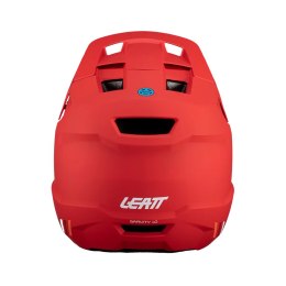 LEATT NOWOŚĆ KASK ROWEROWY MTB GRAVITY 1.0 V24 HELMET RED KOLOR CZERWONY ROZMIAR XL (61-62 cm)