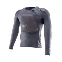 LEATT NOWOŚĆ OCHRANIACZ CIAŁA (DZIECIĘCY) BODY TEE 3DF AIRFIT LITE EVO JUNIOR KOLOR GRAFITOWY ROZMIAR S/M (134-146cm)