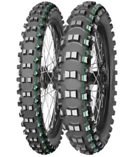 MITAS OPONA 110/100-18 TERRA FORCE MX-SM 64M TT SUPER LIGHT (ZIELONY PASEK) TYŁ DOT 37-38/2022 (26323) WYCOFANE (ZAMIENNIK:70000