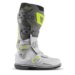 GAERNE BUTY CROSS/ENDURO MODEL SG-22 ANTHRACITE/WHITE/GREY KOLOR SZARY/BIAŁY/ŻÓŁTY ROZMIAR 41