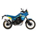 BLACKBIRD KOMPLET NAKLEJEK (OKLEIN) + POKROWIEC POSZYCIE NA SIEDZENIE YAMAHA XTZ 700 TENERE '20-'23 (T7) KOLOR NIEBIESKI CZARNY