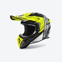 AIROH KASK CROSS / ENDURO / ATV / QUAD AVIATOR ACE 2 ENGINE KOLOR CZARNY/SZARY/ŻÓŁTY FLUO ROZMIAR L