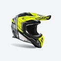 AIROH KASK CROSS / ENDURO / ATV / QUAD AVIATOR ACE 2 ENGINE KOLOR CZARNY/SZARY/ŻÓŁTY FLUO ROZMIAR M