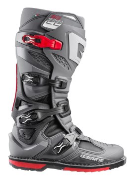 GAERNE BUTY CROSS/ENDURO MODEL SG-22 ANTHRACITE/BLACK/RED KOLOR ANTRACYT/CZARNY/CZERWONY ROZMIAR 48