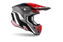 AIROH WYPRZEDAŻ KASK CROSS / ENDURO / ATV / QUAD TWIST 2.0 SHAKEN KOLOR CZARNY/CZERWONY/SZARY ROZMIAR S