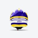 AIROH KASK CROSS / ENDURO / ATV / QUAD AVIATOR ACE 2 SAKE YELLOW GLOSS KOLOR ŻÓŁTY/FIOLETOWY ROZMIAR L