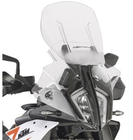 KAPPA 2024/06 SZYBA AIRFLOW (REGULOWANA) KTM 790 / 890 ADVENTURE '23-, (MAX 37 X 49 CM) REGULOWANA AIRFLOW (12 CM ZAKRES REGULAC