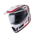 KENNY RACING KASK DUAL ADVENTURE MODEL EXPLORER RED KOLOR CZARNY/BIAŁY/CZERWONY ROZMIAR L (59 - 60 CM)