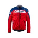 KENNY RACING KURTKA ADVENTURE/ENDURO MODEL SOFTSHELL RED KOLOR CZERWONY/NIEBIESKI/BIAŁY ROZMIAR XL