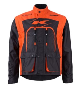 KENNY RACING KURTKA ADVENTURE/ENDURO MODEL TRACK BLACK/ORANGE KOLOR CZARNY/SZARY/POMARAŃCZOWY ROZMIAR XL