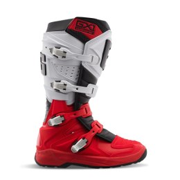 GAERNE BUTY CROSS/ENDURO MODEL GX-1 EVO RED/WHITE KOLOR CZERWONY/BIAŁY/CZARNY ROZMIAR 45