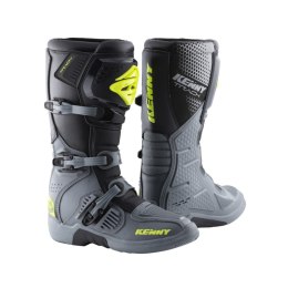 KENNY RACING BUTY CROSS/ENDURO MODEL TRACK GREY/NEON YELLOW KOLOR SZARY/ŻÓŁTY FLUO ROZMIAR 39