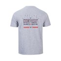 KENNY RACING KOSZULKA T-SHIRT MODEL VINTAGE UXA KOLOR SZARY ROZMIAR M