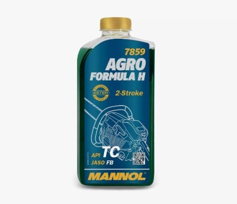 MANNOL OLEJ DO MIESZANKI 2T AGRO FORMULA S 1L (7859) (20)