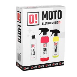 OMOTO ZESTAW DO MYCIA I PIELĘGNACJI MOTOCYKLA O! CARE PROTECTION AND SHINE MOTO (O!MOTO) (OLE-019)