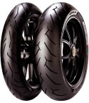 PIRELLI KOMPLET OPON (2291900/23) 120/70ZR17 DIABLO ROSSO II (58W) TL M/C PRZÓD DOT 2023 + (2068500/23) 180/55ZR17 DIABLO ROSSO 