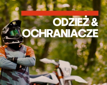 Odzież i ochraniacze dla motocykli enduro 